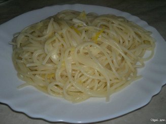 Лимонная паста