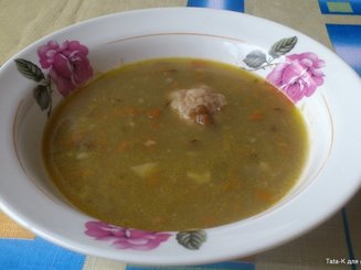 Суп с чечевицей и цветной капустой