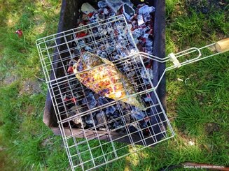 Шашлык из скумбрии