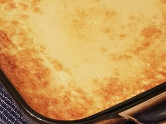 Нежная творожная запеканка (без муки и манки)