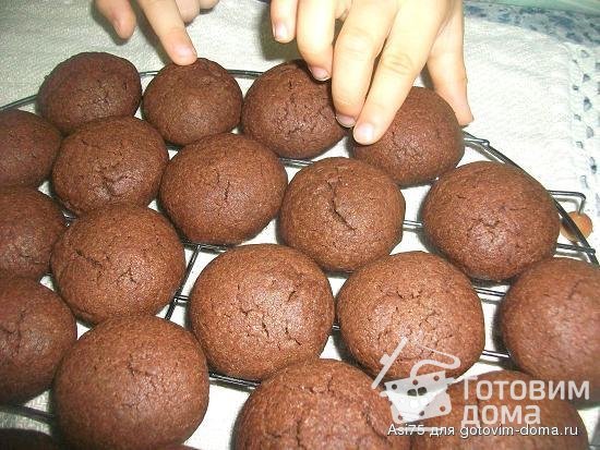 Ароматное шоколадное печенье фото к рецепту 2