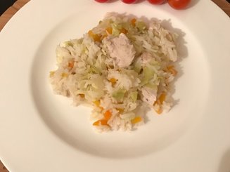 "Ленивые голубцы" с курицей