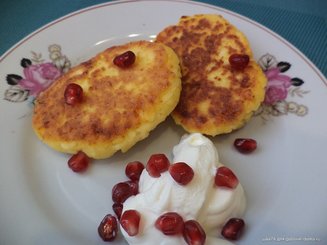 Сырники с кукурузной мукой