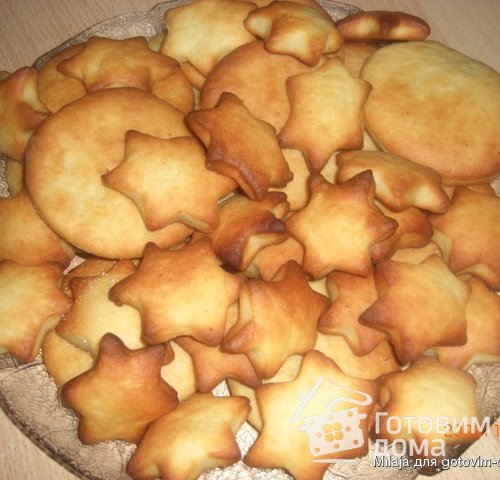 Творожное печенье