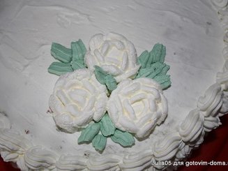 Крем из сливок (подходит для украшения тортов)