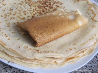 Блины на минералке