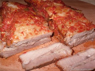 Подчеревок (грудинка) запеченный