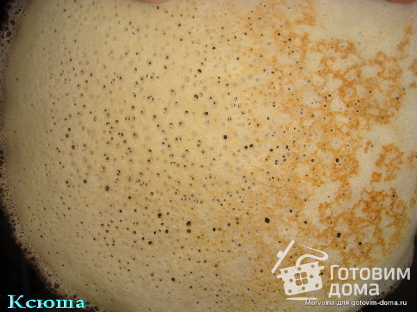 Блинчики на ряженке(и мацуне) фото к рецепту 1