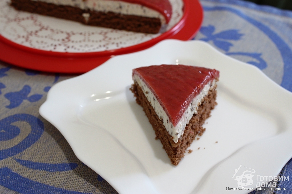 Клубничное кули для торта