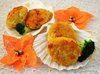 "Золотые" рыбные котлеты с киноа