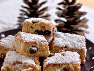 Рождественское  немецкое печенье "Mini-Stollen"