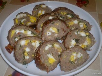 Мясной рулет