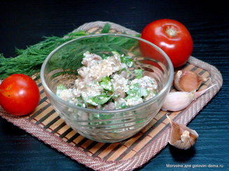 Патлыджан эзмеси - баклажановая закуска