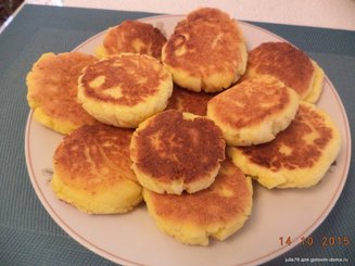 Сырники с кукурузной мукой