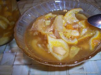 Цитрусовый конфитюр с яблоком и имбирем