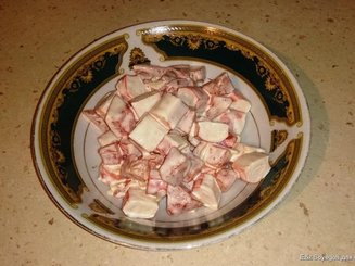 Салат из крабовых палочек и помидоров