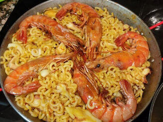 Фидеувада по-Валенсиански (Fideuada Valenciana)