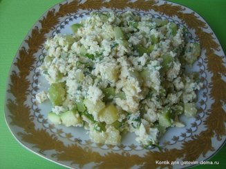 Омлет с кабачками
