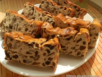 Грибная запеканка