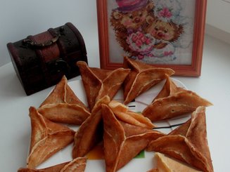 Блинчики с грибами и сыром