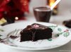Шоколадный кекс-пудинг с шоколадным соусом