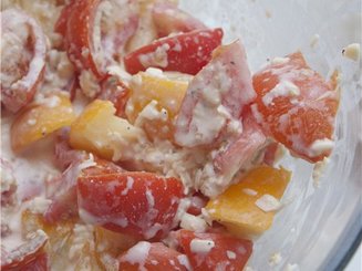 Сырный салат