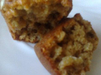 Ореховые маффины с отрубями и семечками