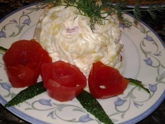 Сырный салат