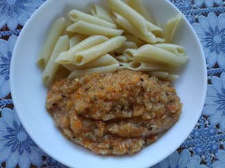 Кабачковая икра в рукаве