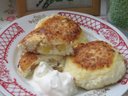 Сырники с начинкой из яблок и изюма от Джейн Остин Сырники с начинкой из яблок и изюма от Джейн Остин