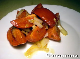 Помидоры (закусочный и салатный вариант)