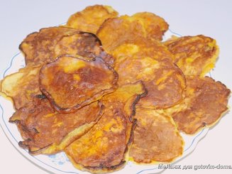Пряные оладьи из тыквы