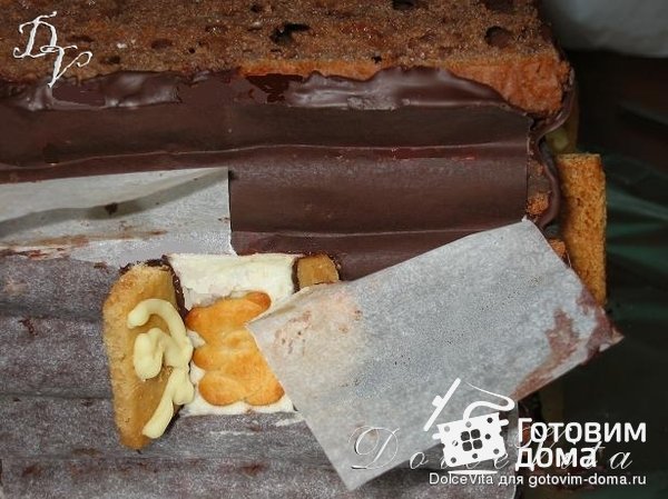 Торт &quot;Шоколадная избушка&quot; фото к рецепту 24