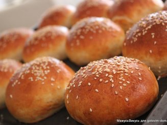 Hamburger Buns (булочки для гамбургеров)