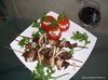Шашлык из куриной печени