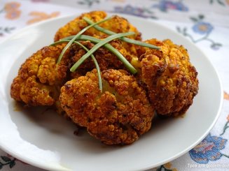 Цветная капуста с куркумой