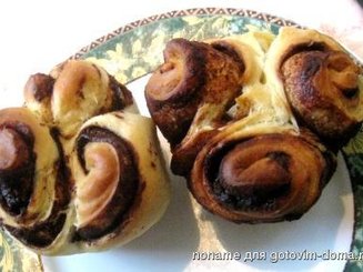 Шоколадные булочки "Розочки"