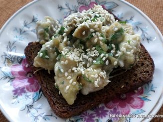 Патлыджан эзмеси - баклажановая закуска