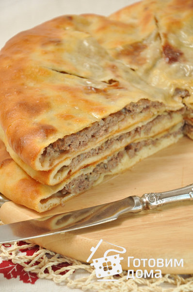 Фыдджын (осетинские пироги с мясом) фото к рецепту 14