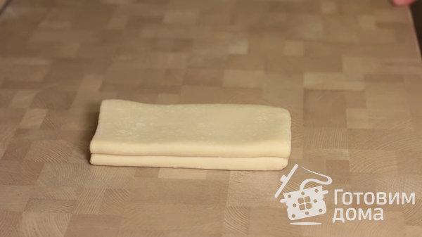 Слоеное бездрожжевое тесто – 2 варианта фото к рецепту 8