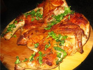 Цыпленок табака (или курочка под прессом)