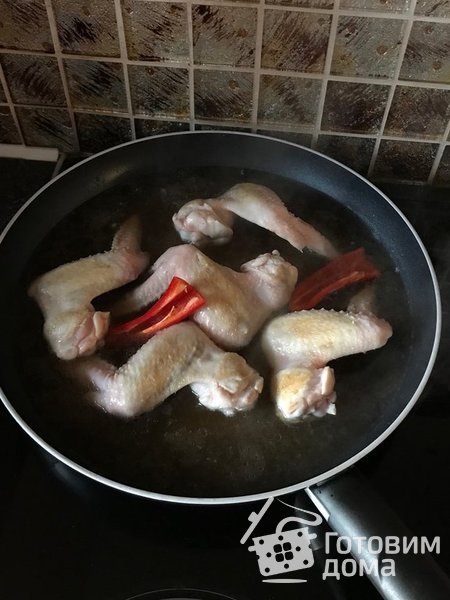 Аппетитные куриные крылышки фото к рецепту 3