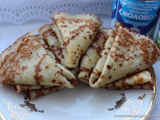 Блины творожные
