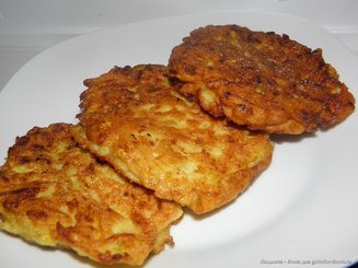 Колдуны из кабачка с куриным филе