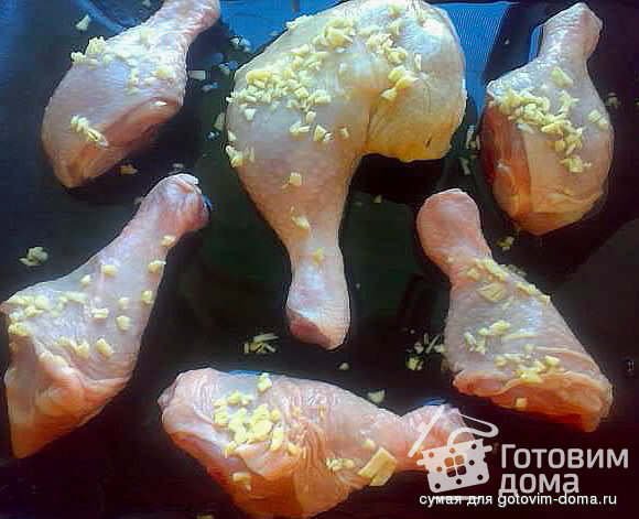 Курица под карамельной корочкой фото к рецепту 8