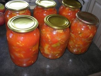 Лечо из кабачков