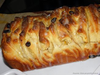 Апельсиновый хлеб с изюмом (сладкий)