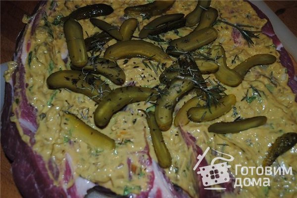 Жаркое из свиной шейки в винном соусе фото к рецепту 7