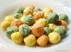 Разноцветные картофельные шарики c cыром