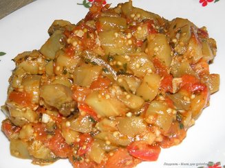 Соте из баклажанов